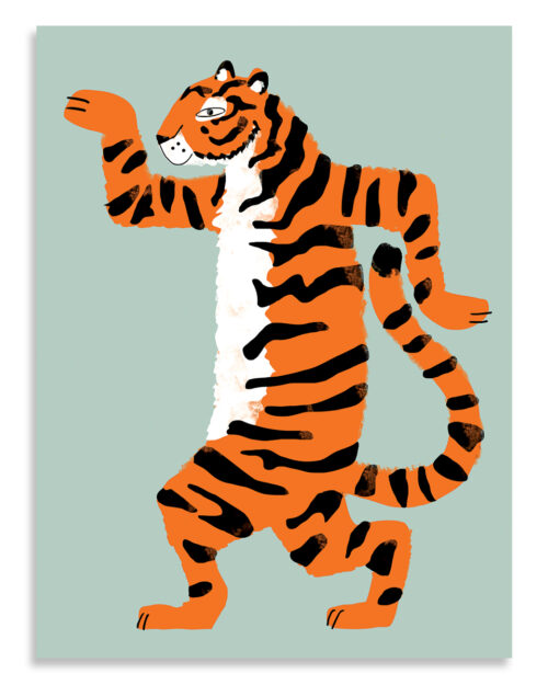 Affiche aristide le tigre