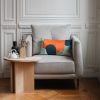 Velvet cushions geometrical patterns, Made in France