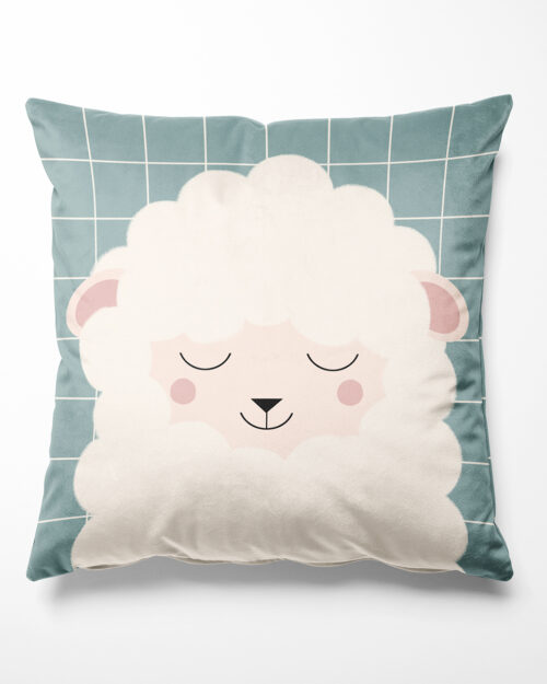 Sheep cushion for kids, Made in France